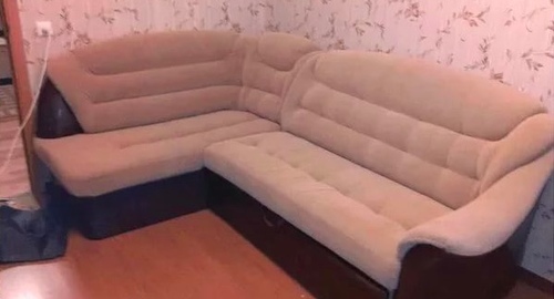 Перетяжка углового дивана. Петропавловск-Камчатский